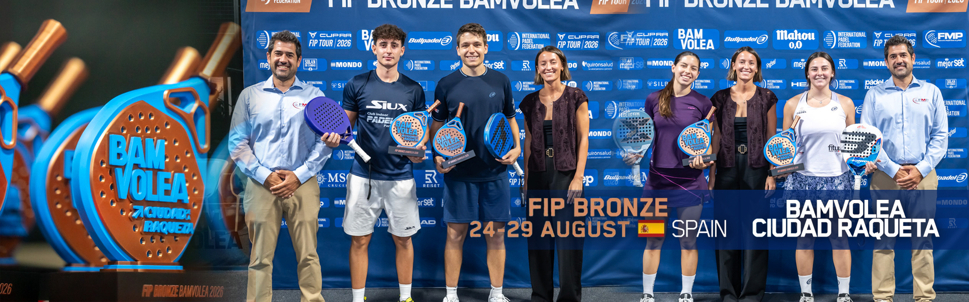 FIP BRONZE BAMVOLEA CIUDAD DE LA RAQUETA
