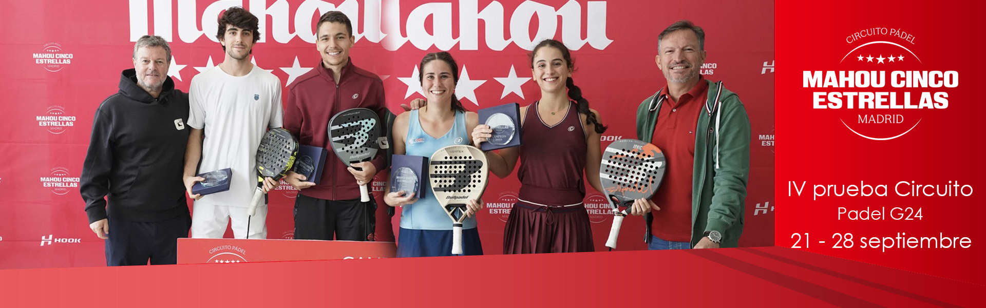 IV PRUEBA CIRCUITO PADEL MAHOU 5 ESTRELLAS