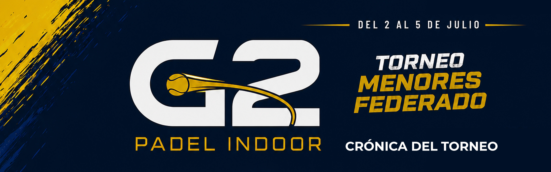 TORNEO MENORES G2 PADEL INDOOR