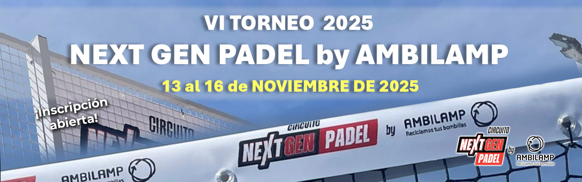 VI TORNEO NEXT GEN AMBILAMP