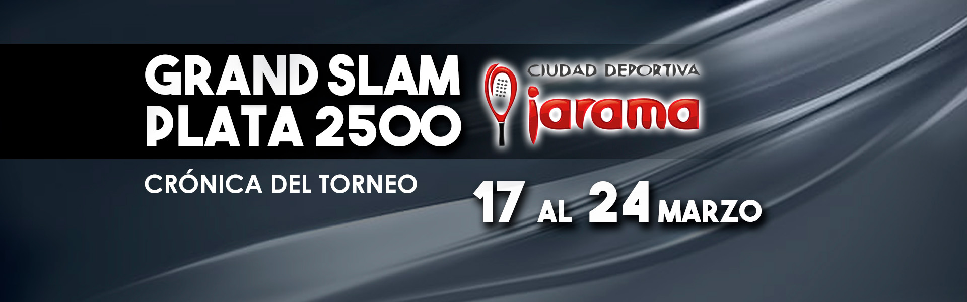 GRAND SLAM PLATA 2500 FMP - CD JARAMA