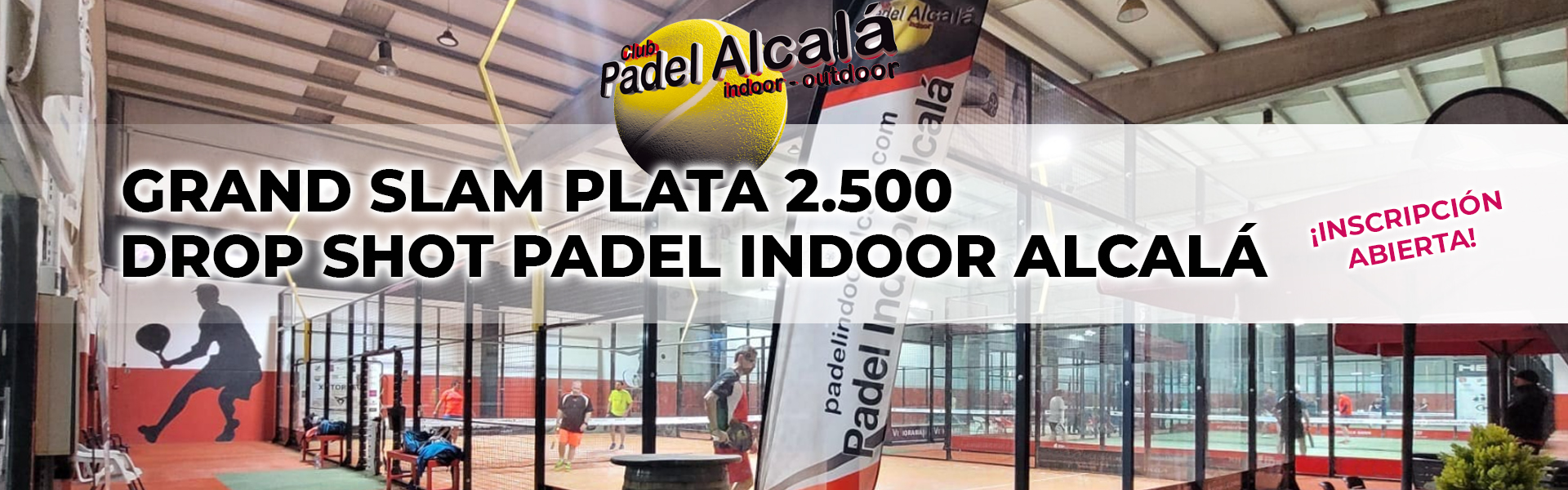 GRAND SLAM PLATA 2500 DROP SHOT PADEL INDOOR ALCALA