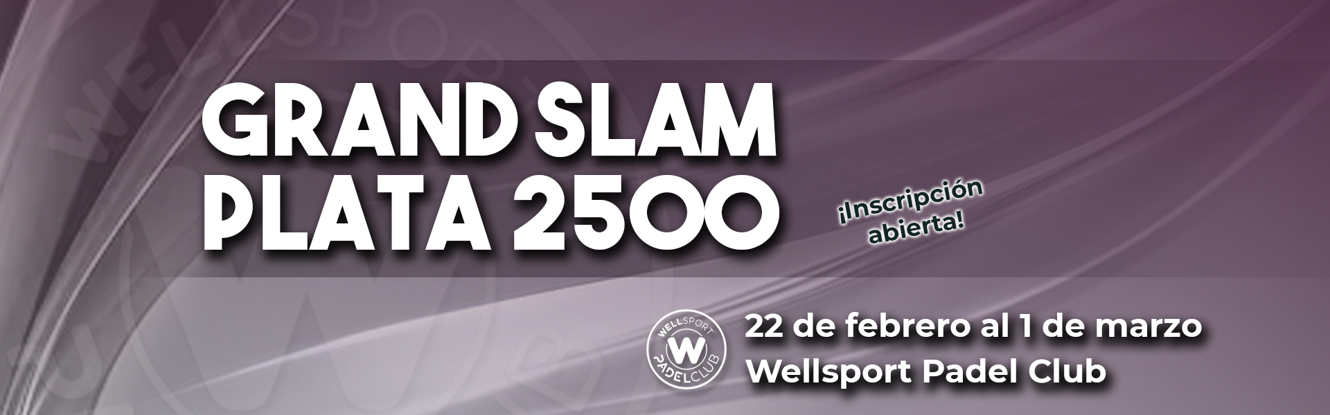 GRAND SLAM PLATA 2500 FMP