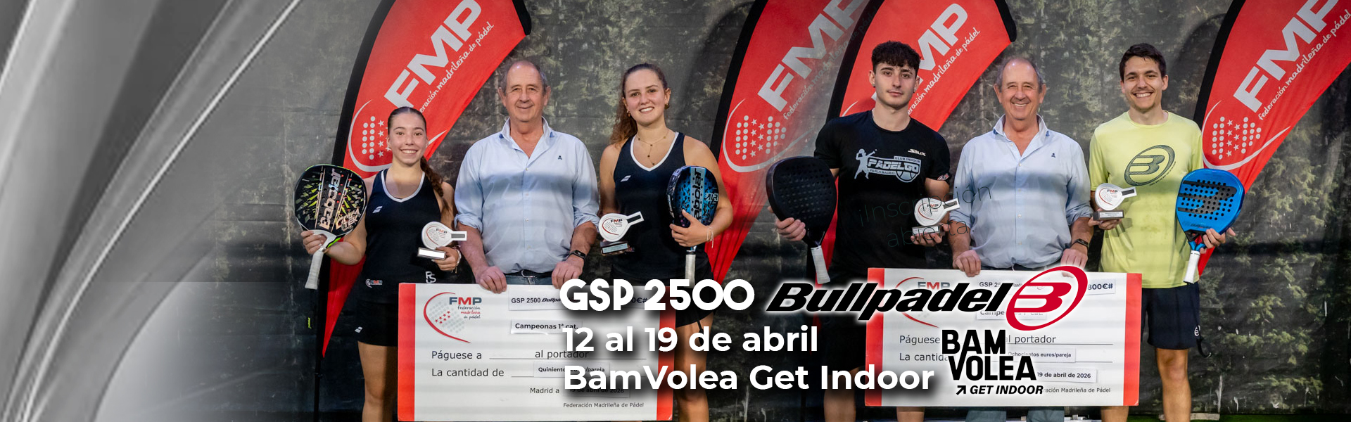 GRAND SLAM PLATA 2500 BULLPADEL 