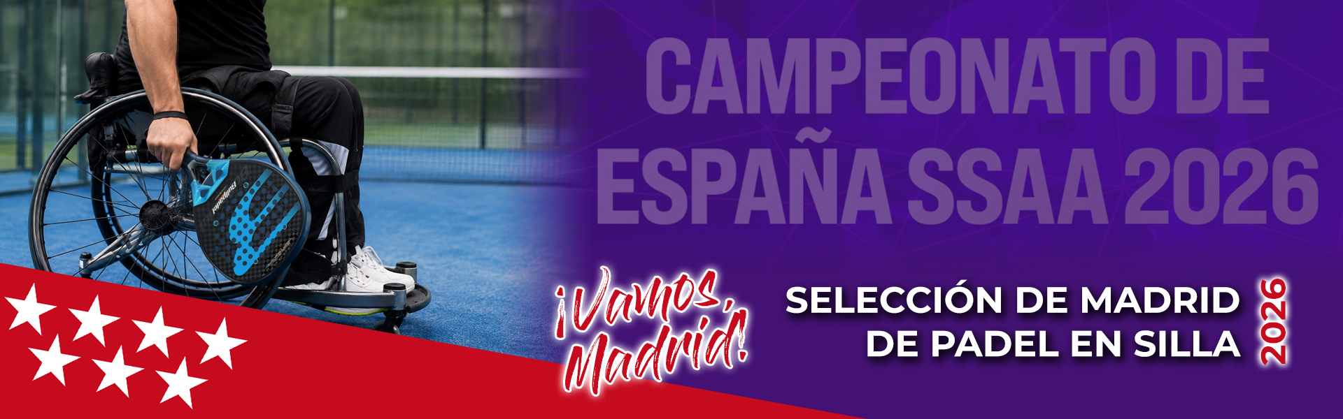 CAMPEONATO DE ESPAÑA POR SSAA PADEL EN SILLA 2026