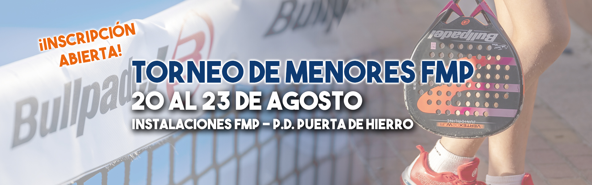 TORNEO DE MENORES FMP