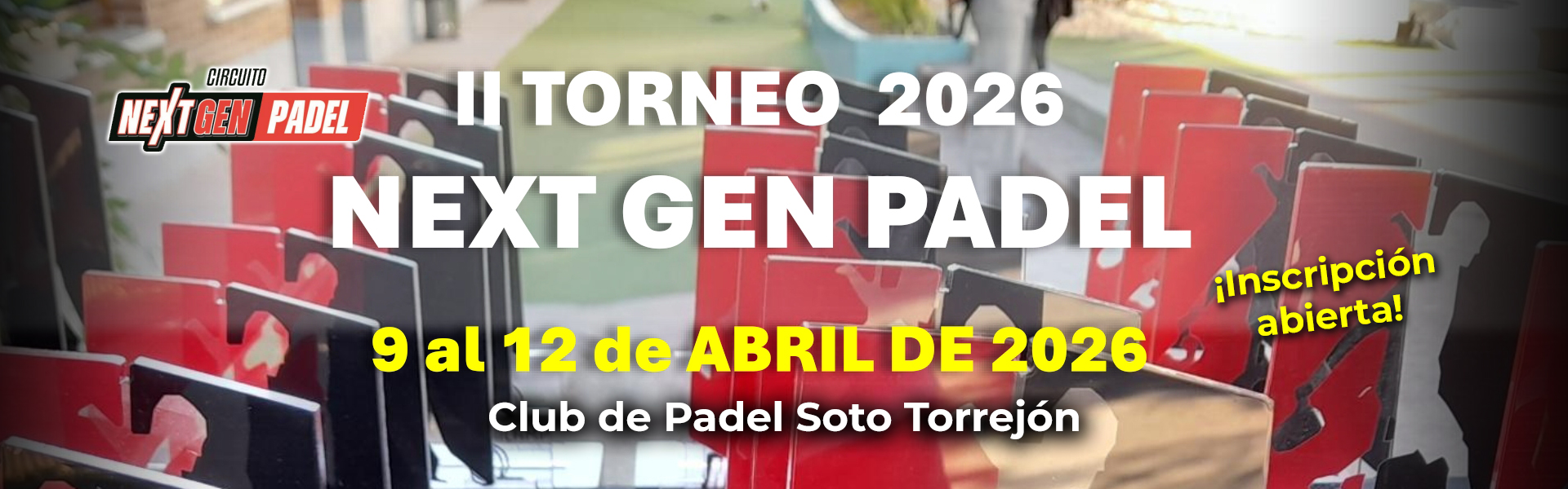 II PRUEBA CIRCUITO NEXT GEN 2026