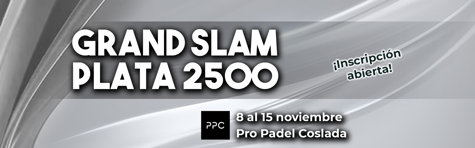 GRAND SLAM PLATA 2.500 FMP