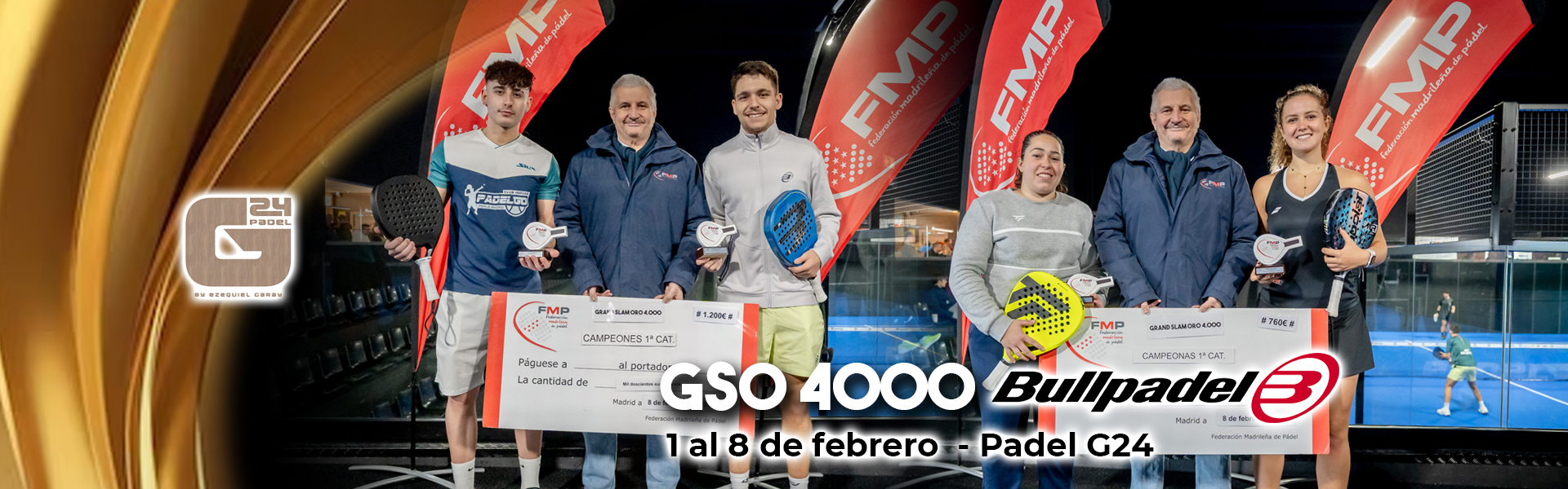 GRAND SLAM ORO 4.000 BULLPADEL FMP